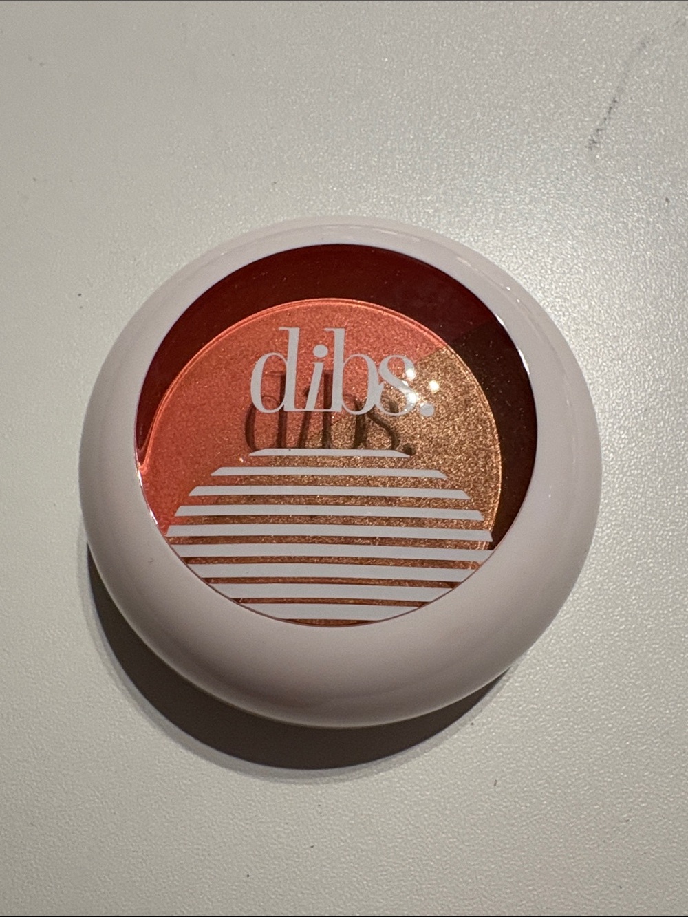 dibs Starstruck Coral & Bronze Shimmer Duo Eyeshadow